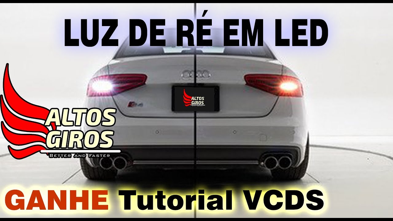 Como tirar a mensagem de erro da luz de Ré em LED, E aprenda a usar nosso Tutorial VCDS
