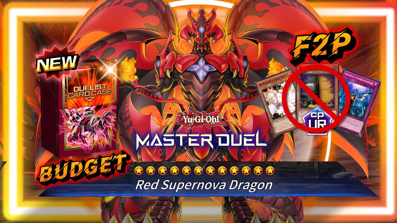 NEW RED DRAGON ARCHFIEND STUCTURE DECK! F2P PURE BUDGET VERSION | YUGIOH MASTER DUEL