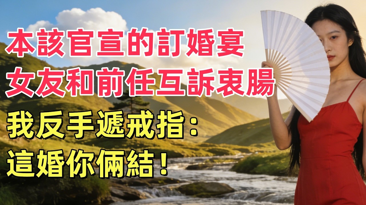 本該官宣的訂婚宴，女友和前任互訴衷腸，我反手遞戒指：這婚你倆結！