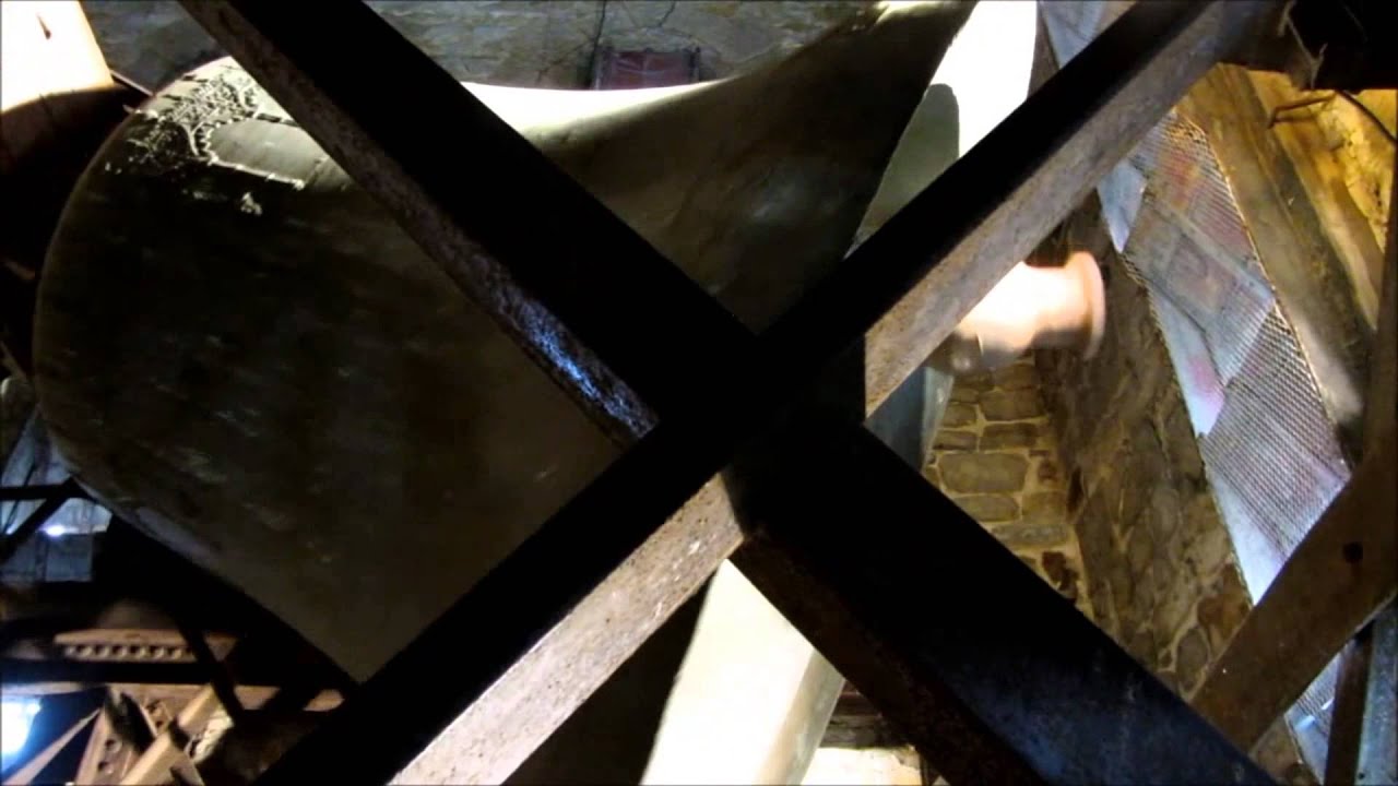 Abbaye de Maredsous, volée du bourdon / Maredsous, abdij (2/2): bourdon + simulatie plenum/