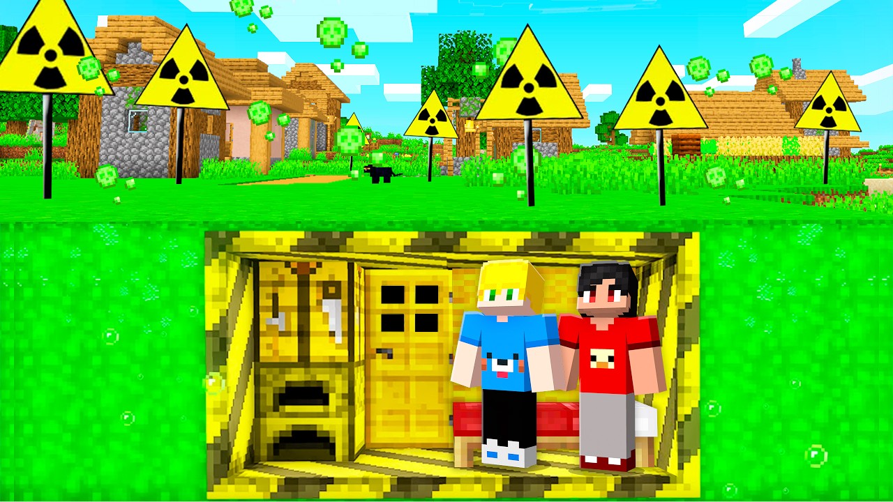 Esse &eacute; o BUNKER MAIS PERIGOSO do Minecraft!
