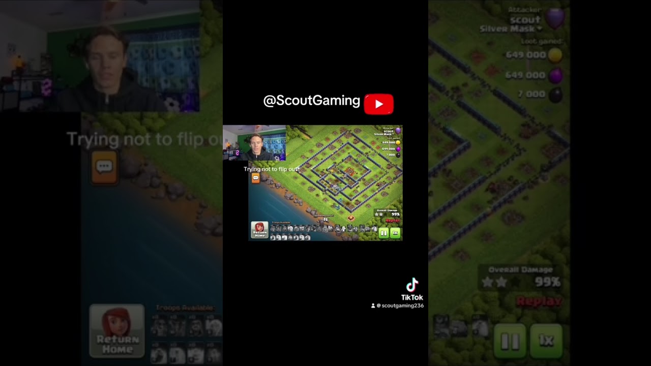 This game brings out the worst in me. #clashofclans #coc #gaming #legendattacks #supercell