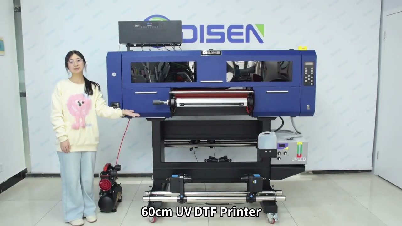 60cm UV DTF,Three-dimensional printing scheme.Apply UV printing technology to clothing
