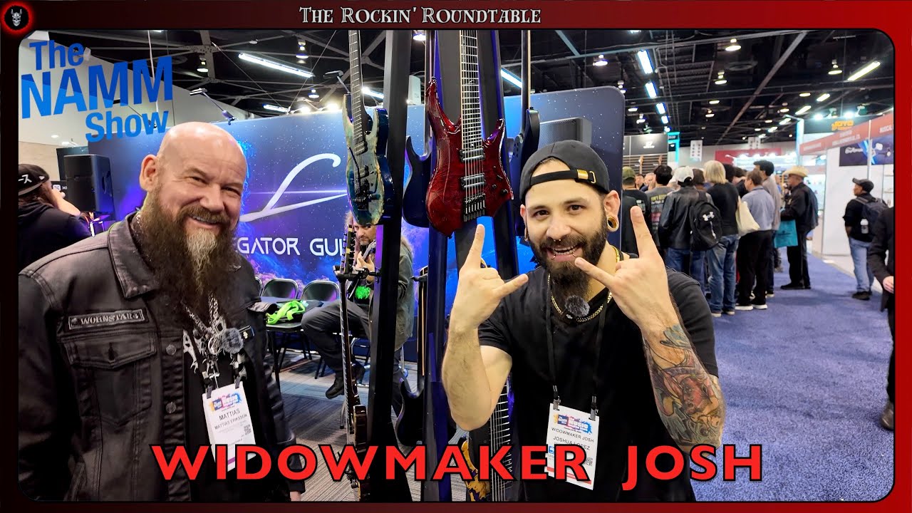 Вдова Джош (Бессмертный Страж) | Legator Guitars на выставке NAMM 2026