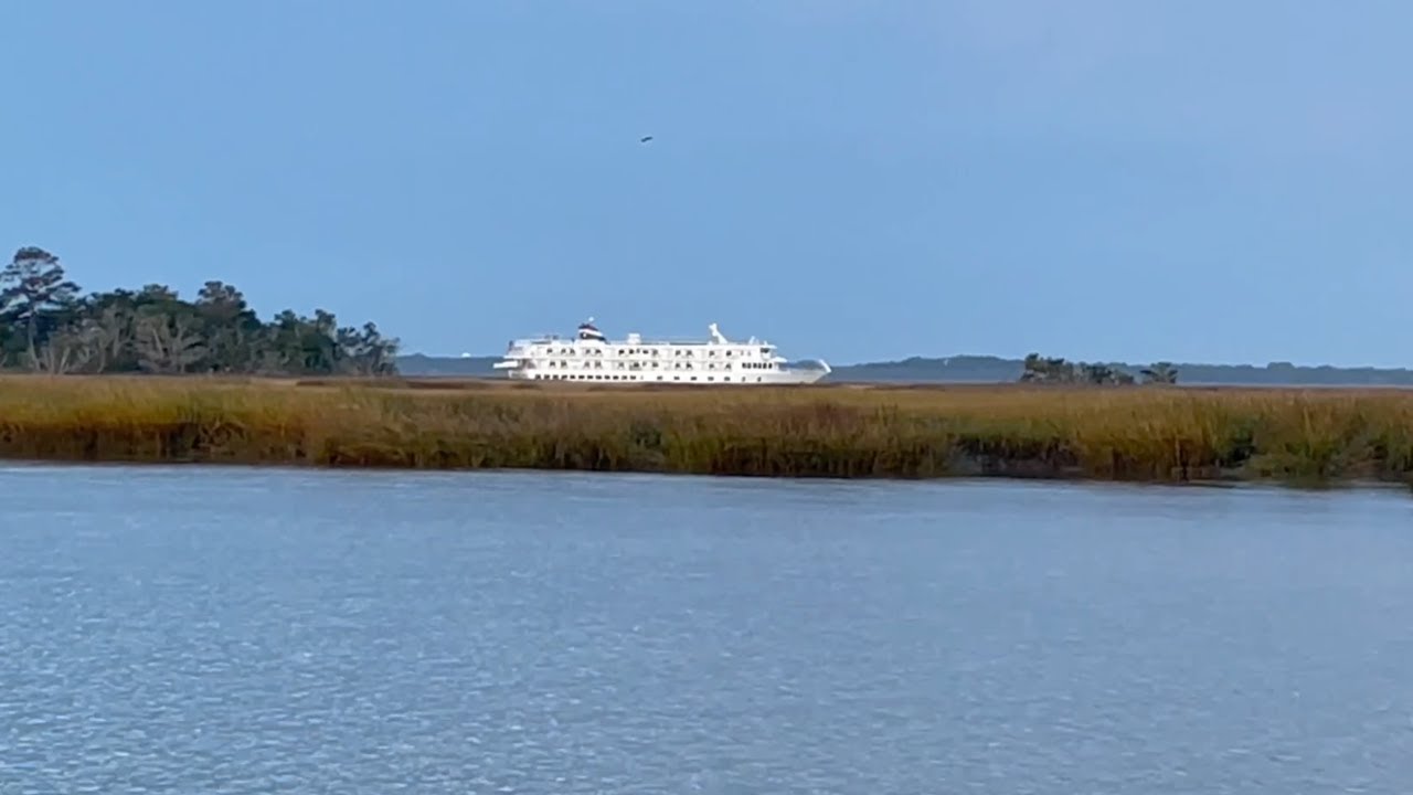 #37 Heading South Down The ICW | From Beaufort SC To Jekyll Island GA | Cruise Ships On The ICW