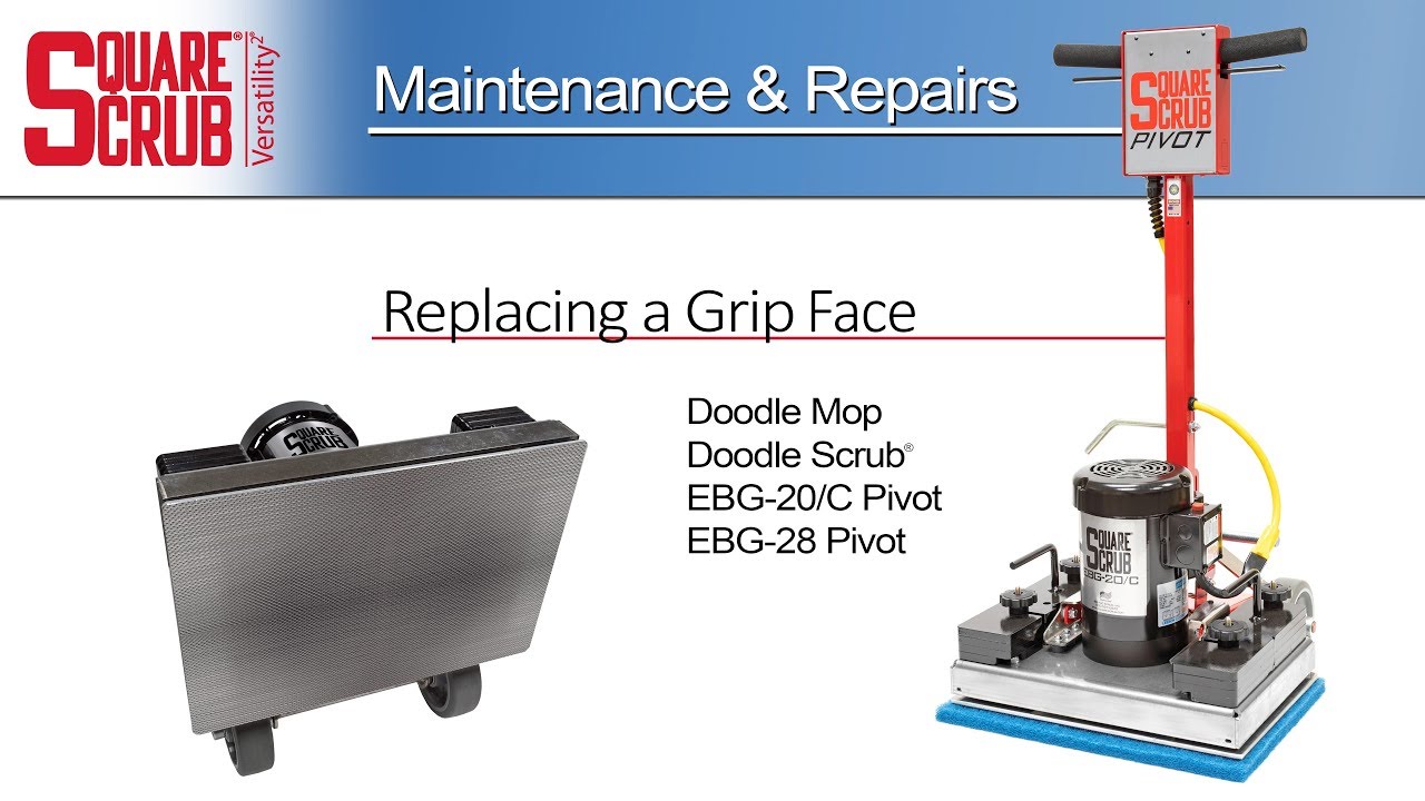 Square Scrub Grip Face Replacement