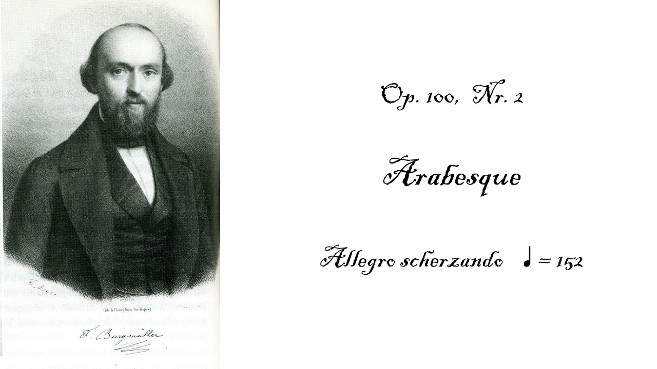 Friedrich Burgmüller Op. 100 Nr. 2 - Arabesque
