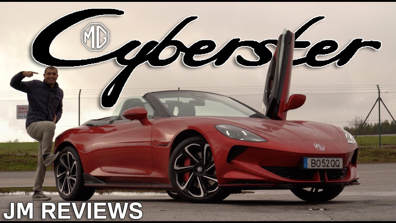 ACABOU A ESPERA!!!!!!! NOVO MG CYBERSTER CHEGOU A PORTUGAL E TEM PREÇO!!!!!!!!!!!! - JM REVIEWS 2024