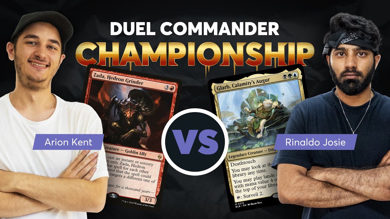 Zada vs. Glarb | Duel Commander Championship - Swiss: Round 4 | MTG