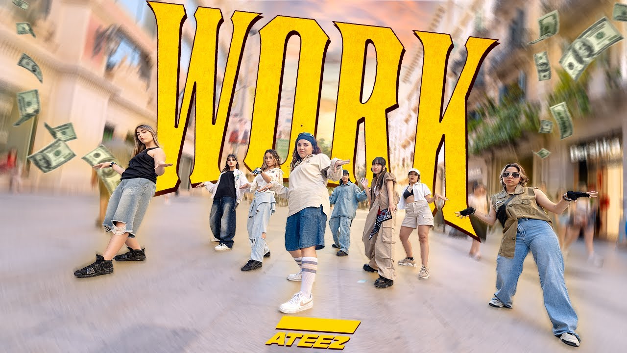 [KPOP IN PUBLIC] ATEEZ(에이티즈) - 'WORK' Dance Cover by Action Z from Spain