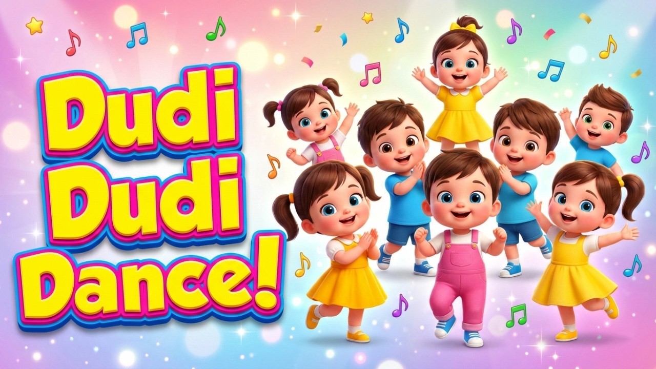 Dudi Dudi Dam Dam Dance 💃 | Dodi Dodi Dum Dum Song | Duty Duty Dam Dam | Kids & Babies Hindi Rhymes