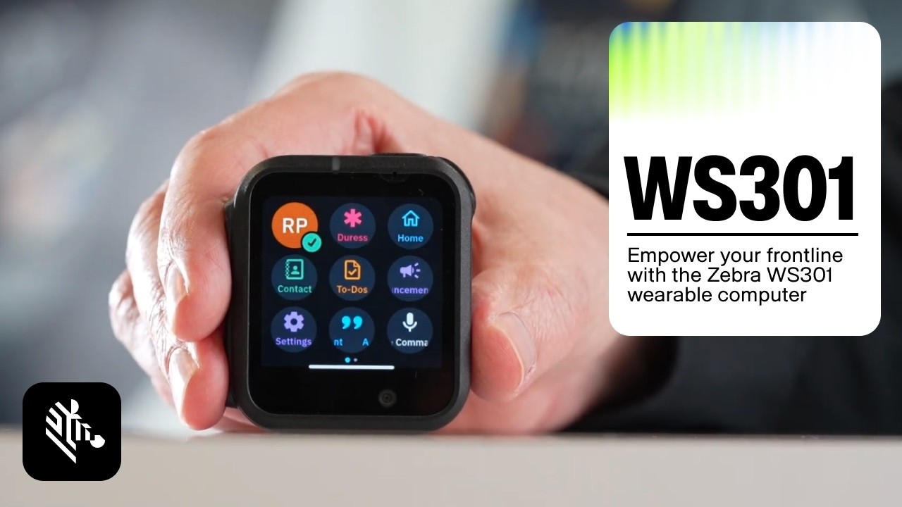 Empower Your Frontline with the Zebra WS301 Wearable Computer | Zebra