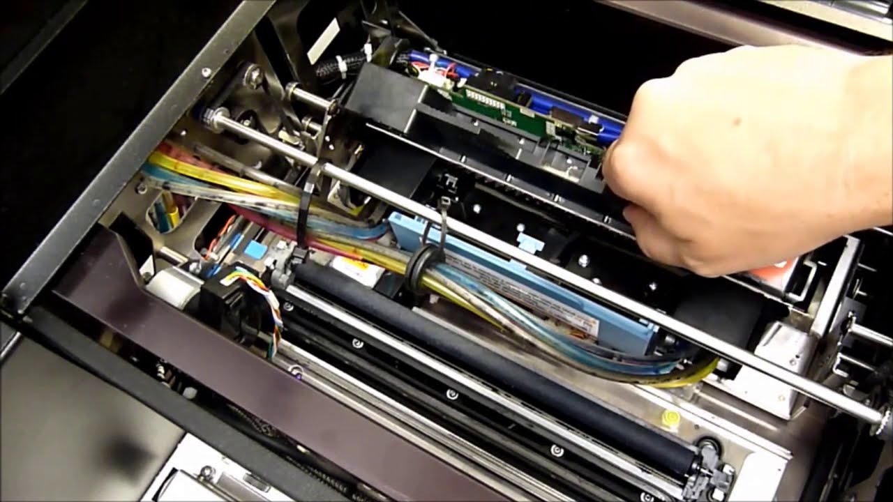 Смяна на печатна глава memjet Sirius | Printhead Removal and Replacement L901 Label Printer