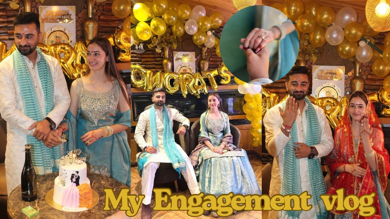 Finally We Got Engaged￼ 🧿❣️|| My Engagement vlog || 