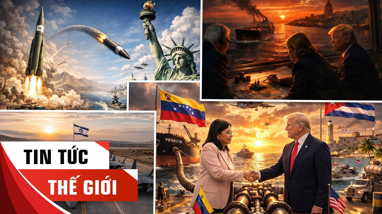 THỜI SỰ QUỐC TẾ 27/2: DẦU VENEZUELA TỚI CUBA: MỸ NHÂN ĐẠO HAY TOAN TÍNH?