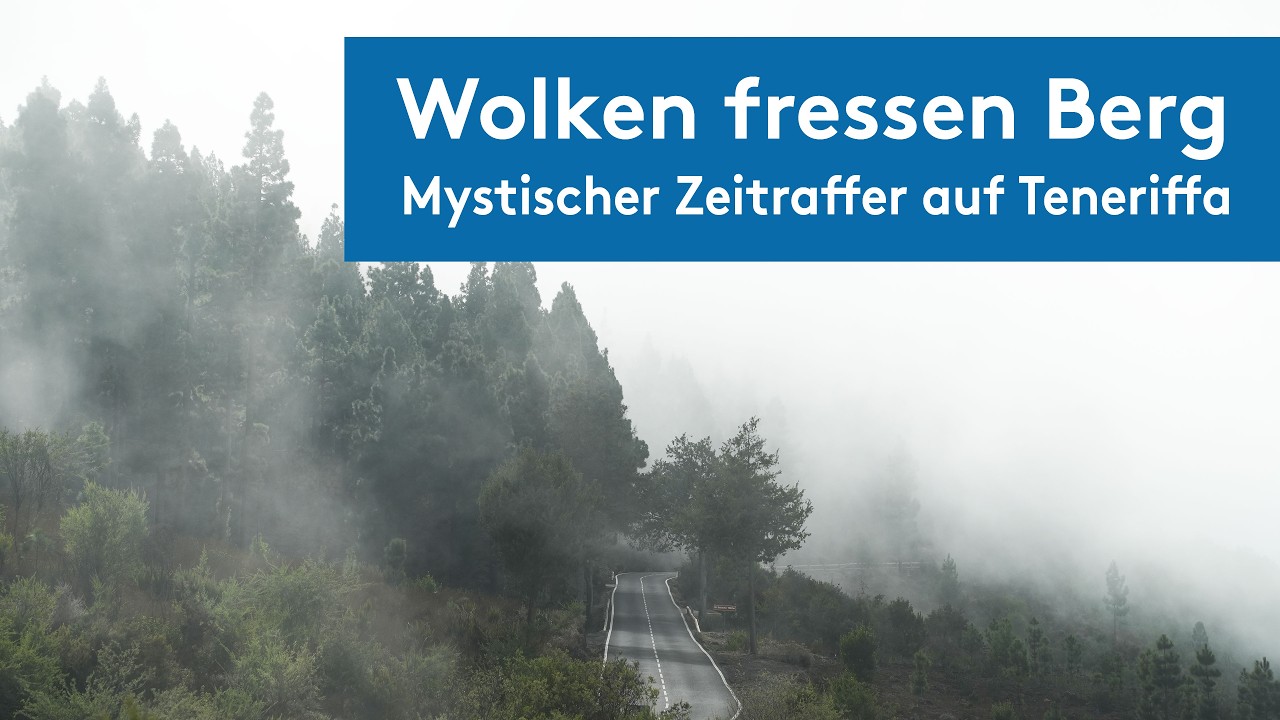 WOLKEN-INVASION AM TEIDE! Spektakulärer Zeitraffer am Mirador de La Bermeja auf Teneriffa.