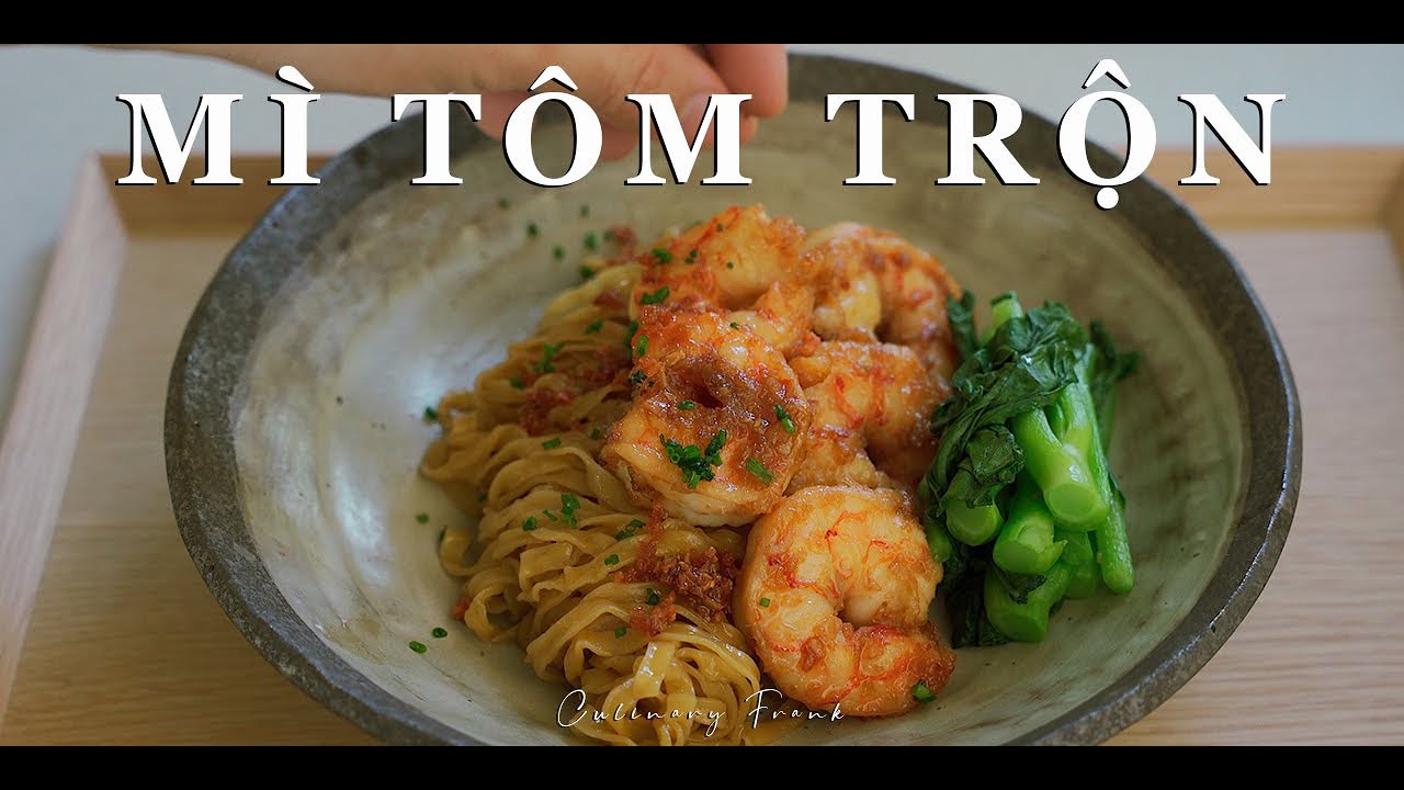 Mì Tôm Trộn | Công thức cho người bận rộn | ASMR Cooking | Culinary Frank