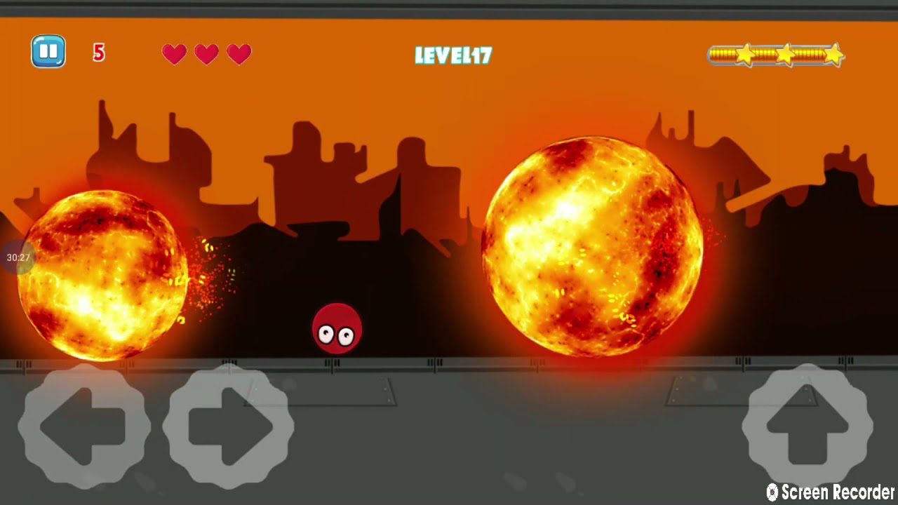 bossy ball 4   level 16   40 #trending #youtube #redball #boss #level #viral