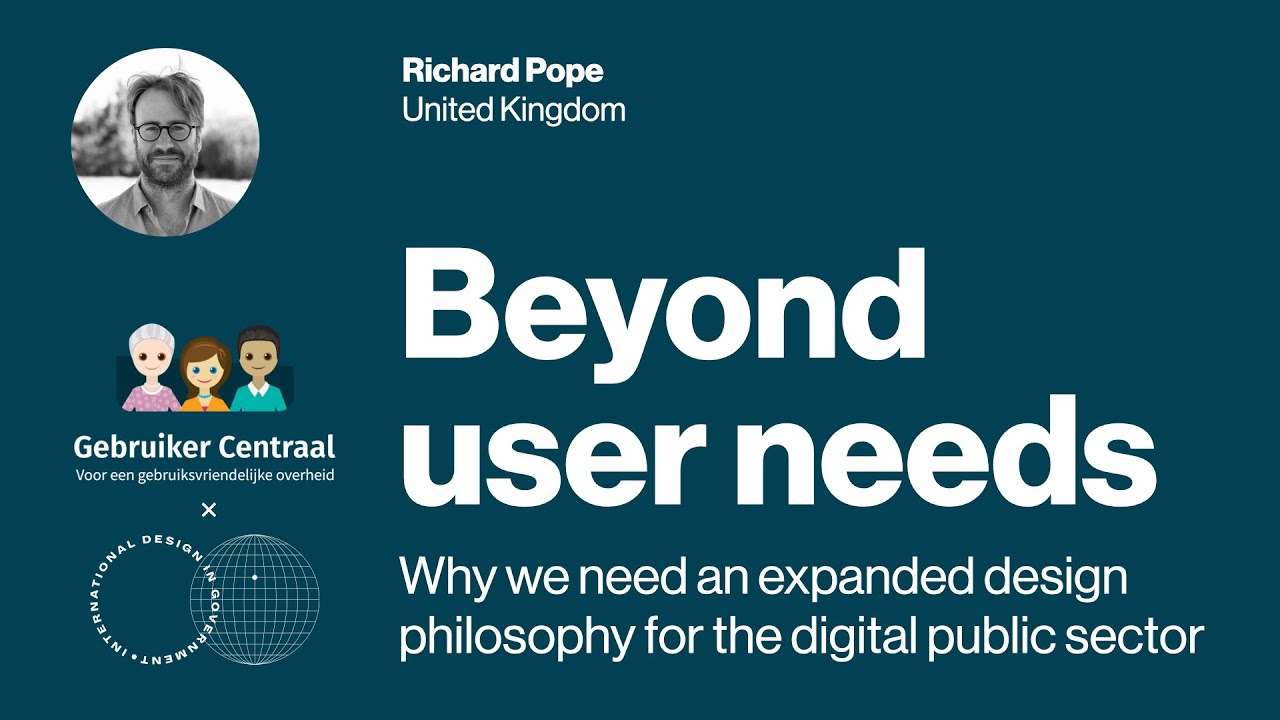 Beyond user needs: Why we need an expanded design philosophy for the digital public sector