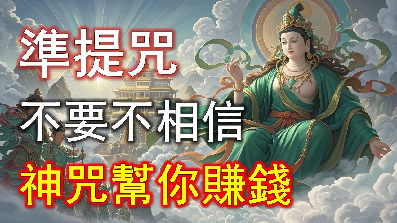 念對準提咒不是運氣，是因果被轉動，準提咒只是鑰匙#準提咒 #准提咒#準提佛母