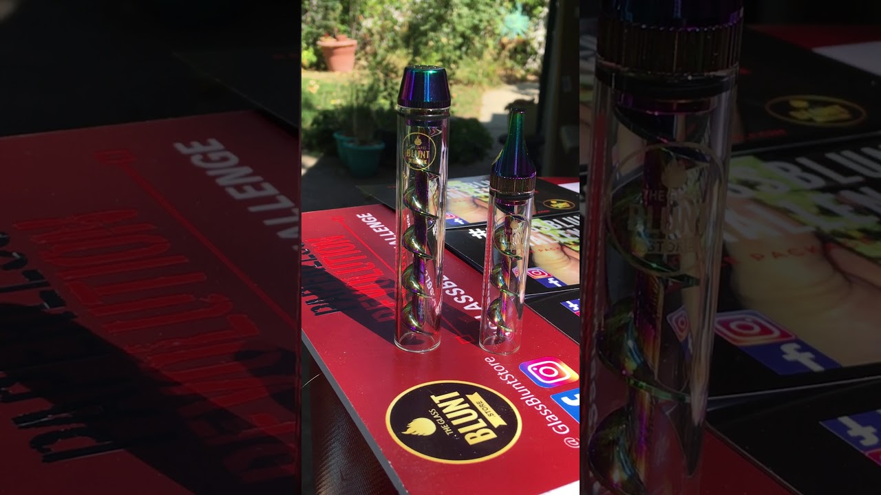 Inhale the Difference with the TROPICAL Cigarillo Mini Glass Blunt!