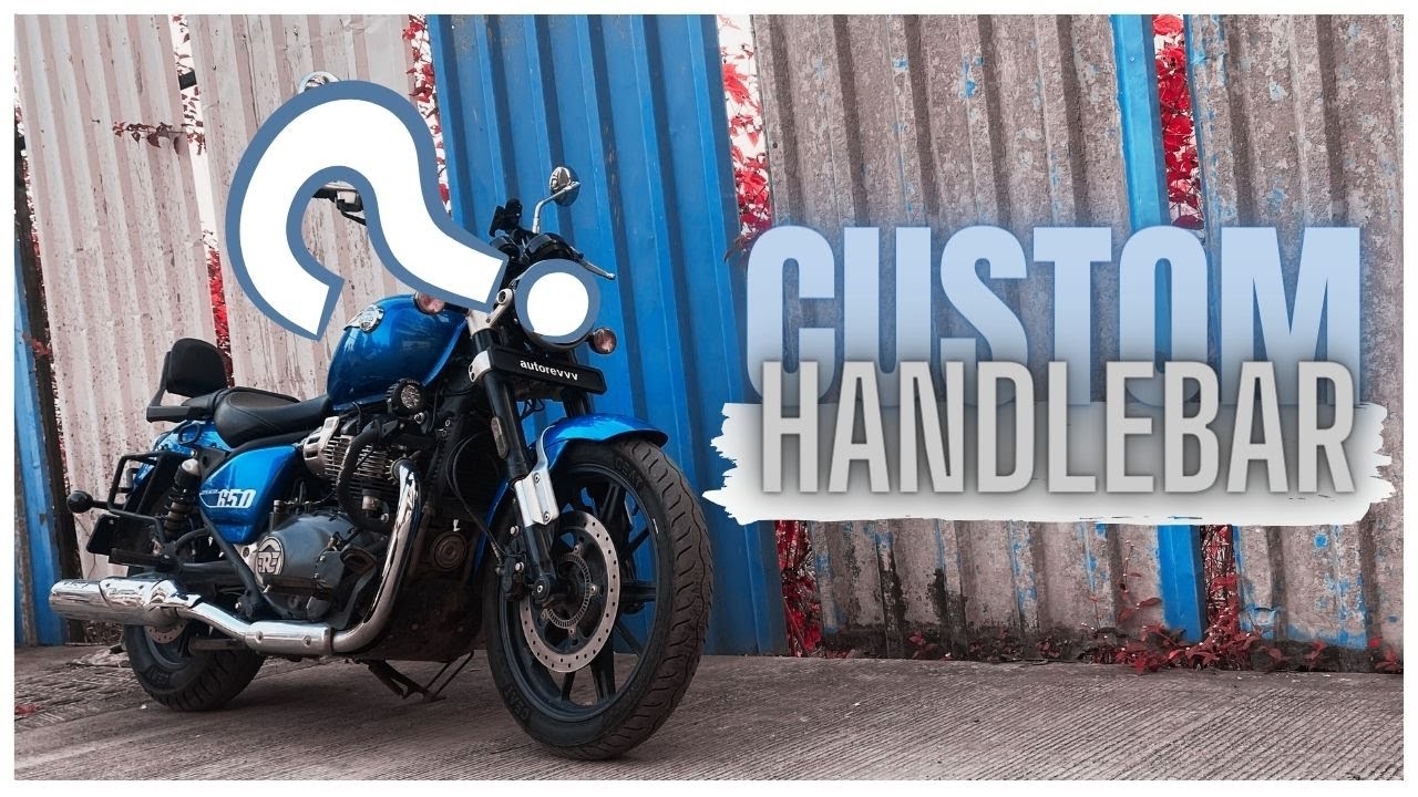 Super Meteor 650 с CUSTOM приподнятым рулем