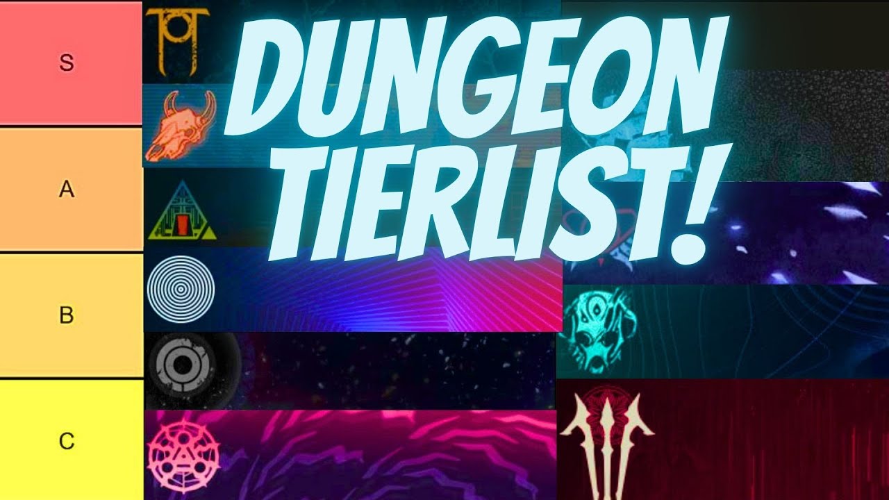 The Definitive Destiny Dungeon Tierlist