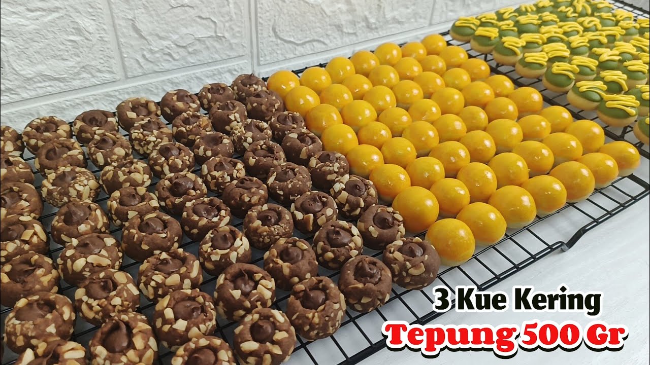 Beneran Enak !!! Tepung terigu 500 gr Hasil 3 Toples Kue Lebaran Dijamin Ngeprul Lembut