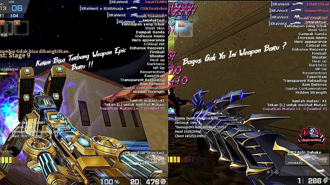 [CSN:S] Review New Epic Wp Repulsor Gravity & M3 Azhidahaka Gameplay - Counter Strike Nexon Studio