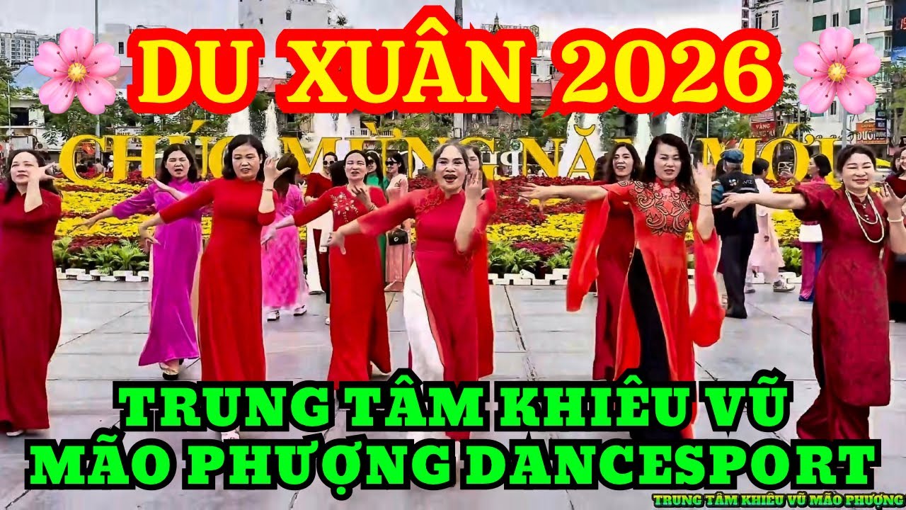 Du Xuân 2026 Bính Ngọ - Trung Tâm Khiêu Vũ Mão Phượng Dancesport [ Hướng Dẫn Khiêu Vũ - Dân Vũ ]