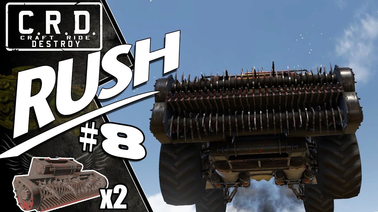 Crossout: [ Harvester x2 & Hermes x4 ] RUSH #8 [ver. 0.10.15]