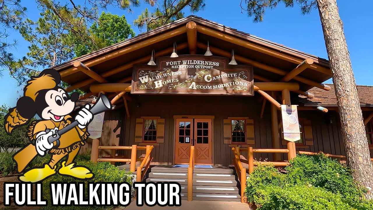 Disney’s Fort Wilderness Resort & Campground Walkthrough 2022 [4K POV]