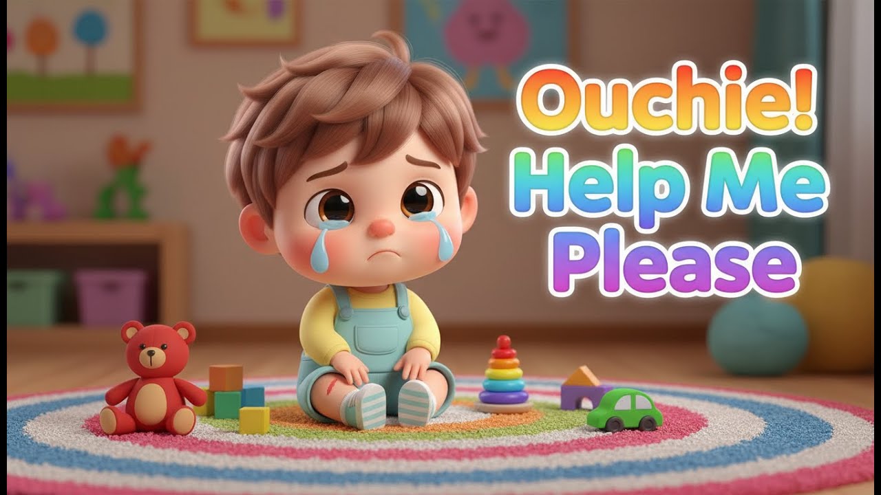 Ouchie! Help Me Please – Nursery Rhyme, Toddler Safety, Empathy, and Social Skills