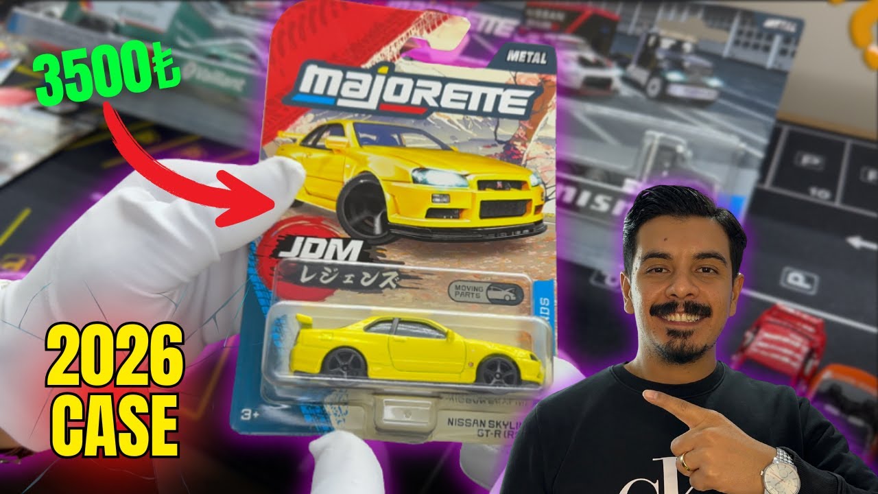 2026 Case Majorette Araçlarını Aldık! Supra - R34 - R35 İncelemesi