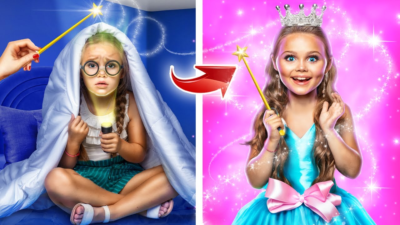 Transformacja Księżniczki! Ekstremalna Metamorfoza w Stylu Disneya w Realu!