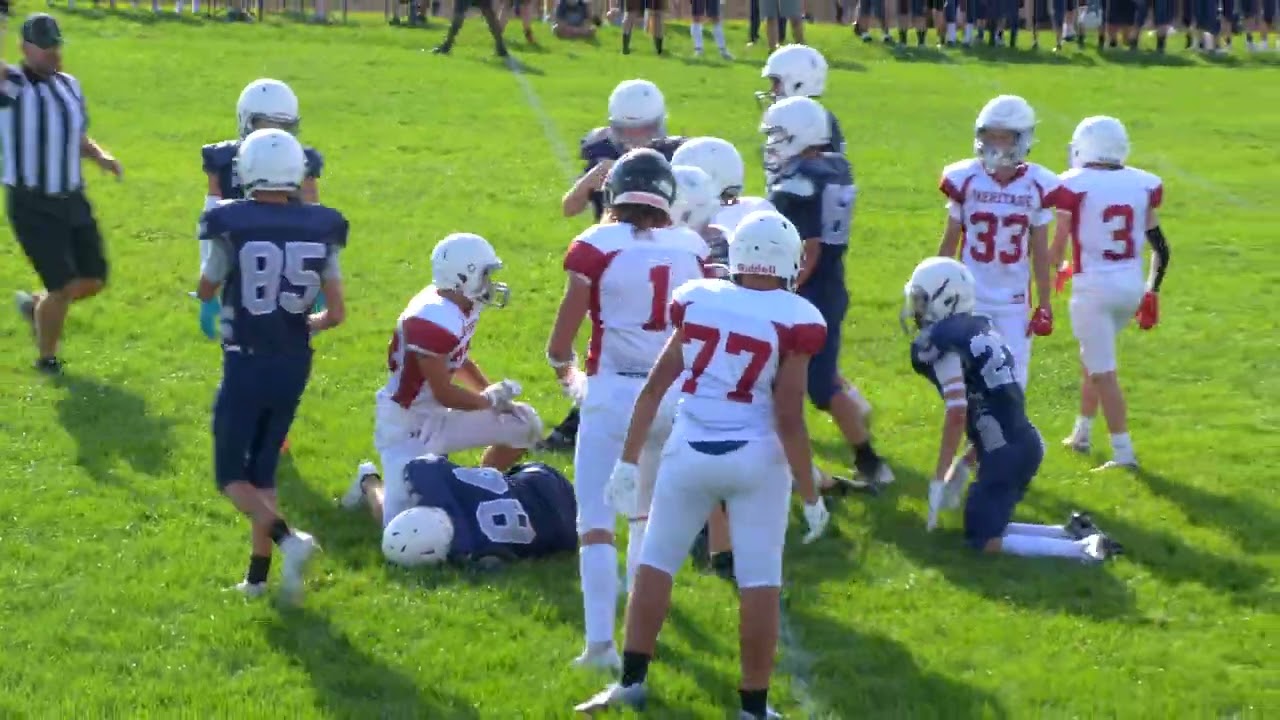 13u Football Game - Heritage at Lewis and Clark 2022