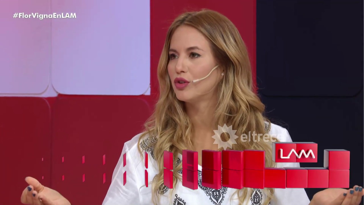 Flor Vigna se confes&oacute; en LAM: 