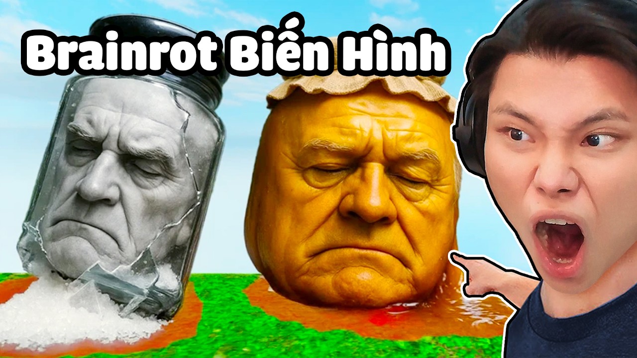 [ROBLOX] JAYGRAY BIẾN HÌNH BRAINROT BỊ NGUYỀN RỦA💀🌈THỬ THÁCH TẠO RA TUNG TUNG SAHUR KẾT HỢP ĐẸP NHẤT