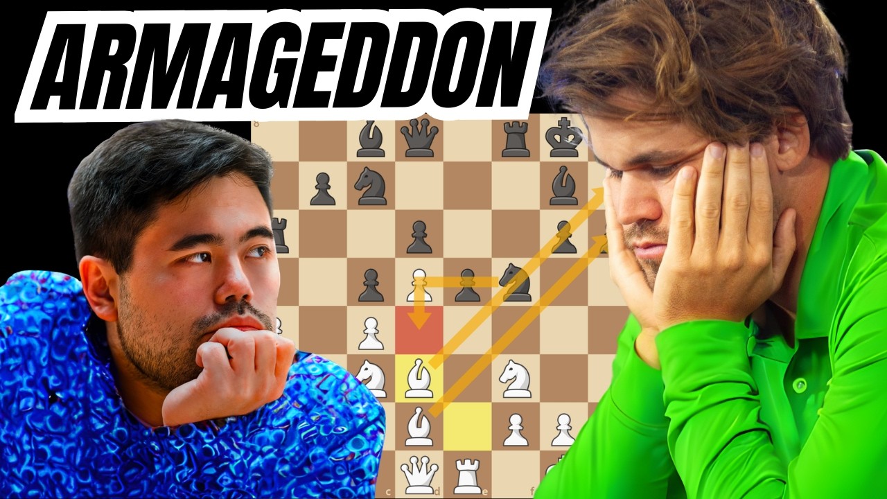 STUNNING CHESS!! Magnus Carlsen vs Hikaru Nakamura For E-Sports World Cup Glory - Semi Final 2025