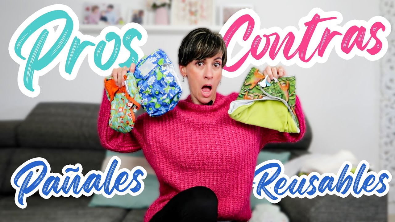 Pañales reutilizables. Experiencia, pros y contras.