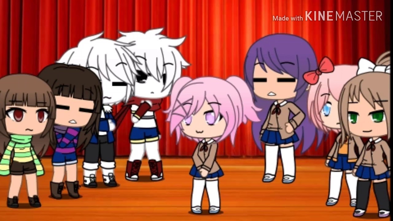 Ddlc vs undertale (singing battle)