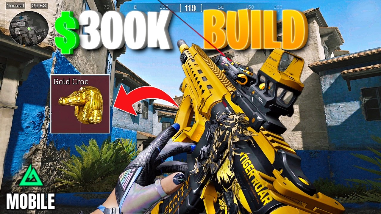 INSANE BUDGET K416 BUILD IS SO GOOD DELTA FORCE MOBILE OPERATION GAMEPLAY