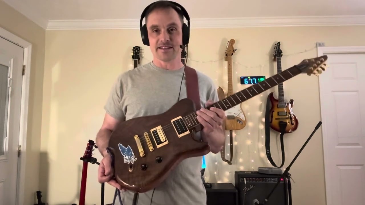 Will it ♾️?  Ep. 9: Carvin HF2 Fatboy Allan Holdsworth sig. Walnut, stop tail