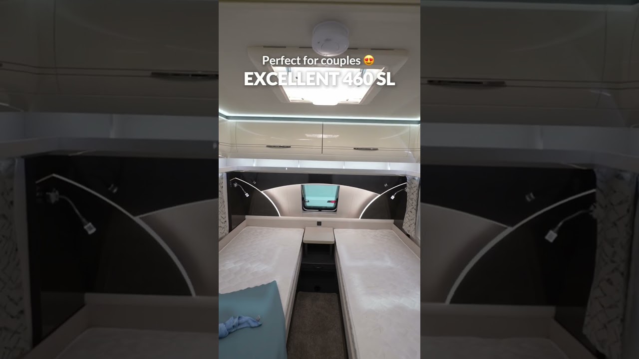 Perfect caravan for couples! 😍 Hobby EXCELLENT 460 SL