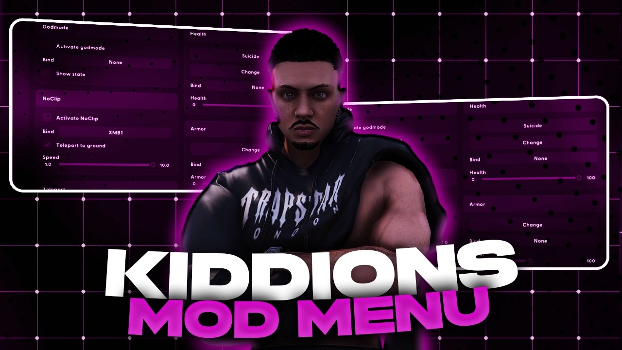[UPDATED 2026] GTA 5 PC Mod Menu | GTA 5 Mod Menu Download & GTA 5 Online Mod Menu PC - Kiddions