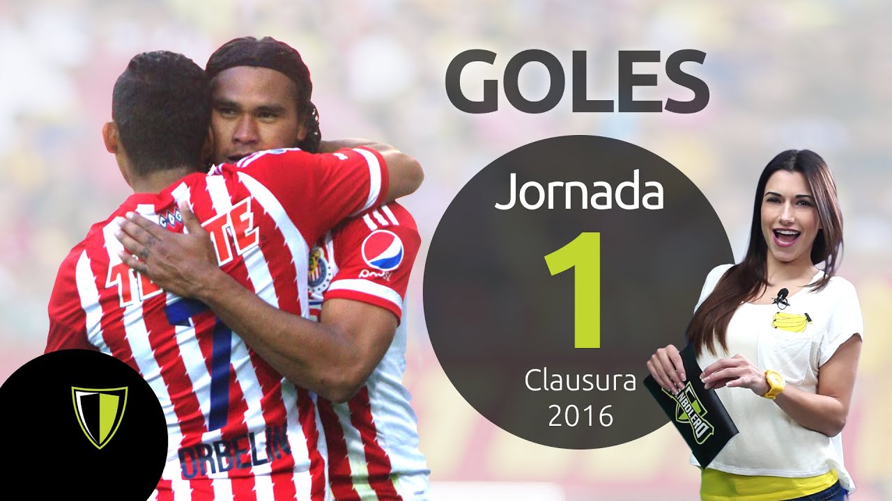 GOLES Jornada 1- Liga Mx CL 2016