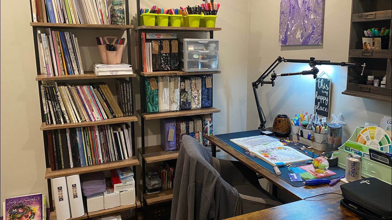 Coloring Room Tour