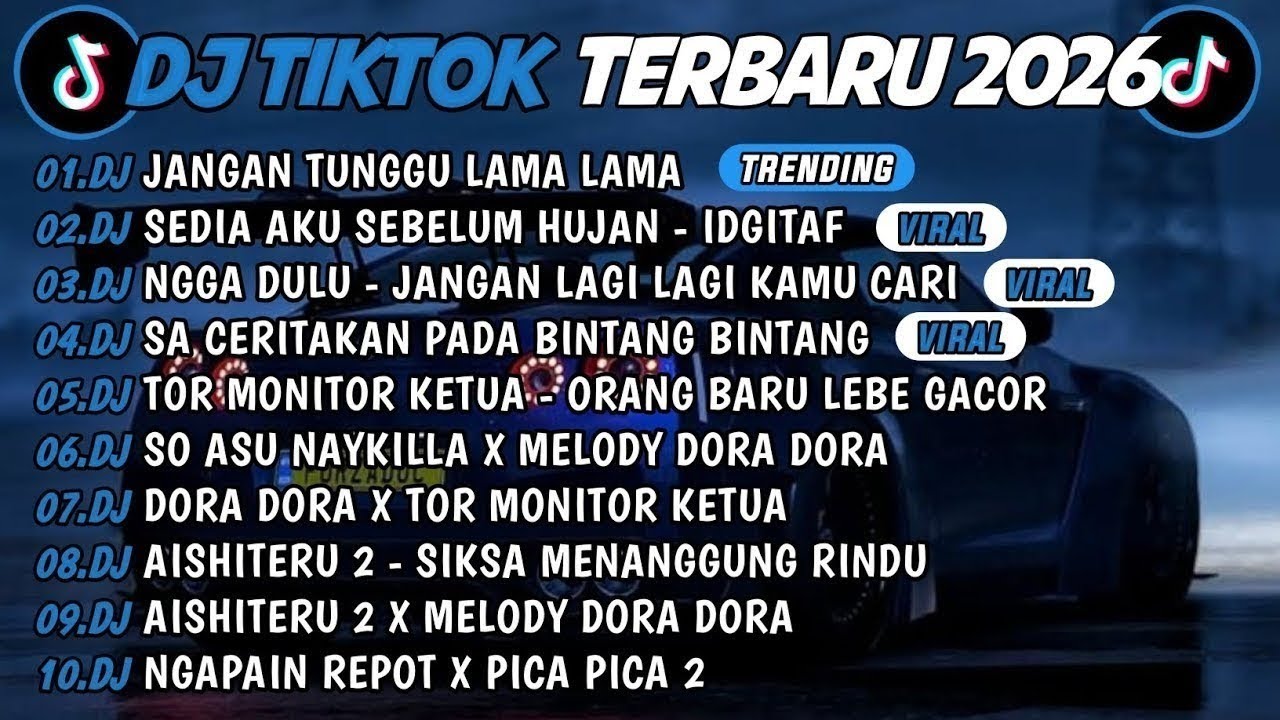 DJ TIKTOK TERBARU 2026 | DJ JANGAN TUNGGU LAMA LAMA🎵 DJ SEDIA AKU SEBELUM HUJAN - IDGITAF