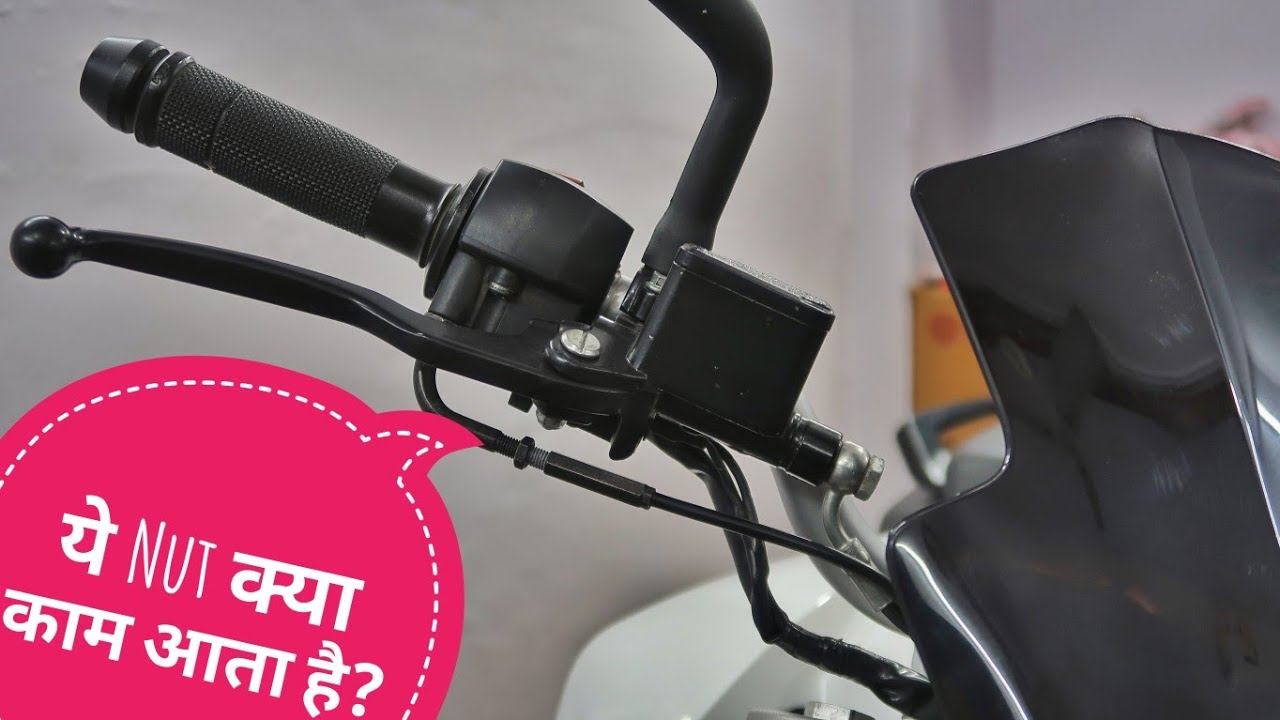 How To Check & Adjust Throttle Free-play Of A Motorcycle