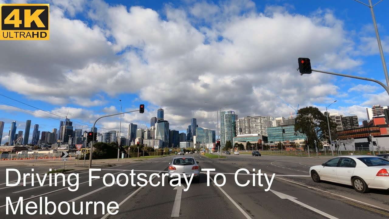 Driving Footscray - Docklands - City | Melbourne Australia